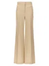 Stella Mccartney Flared Pants In Beige