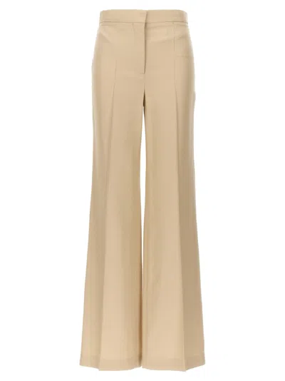 STELLA MCCARTNEY BEIGE FLARED PANTS