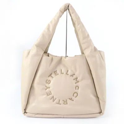Pre-owned Stella Mccartney Beige Polyester Elastane Nylon Pouch Tote Bag ()