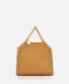 Stella Mccartney Beige Small Falabella Whipstitch-chain Bag In Beige