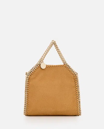 Stella Mccartney Beige Small Falabella Whipstitch-chain Bag
