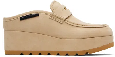 Stella Mccartney Beige Sneak-elyse Platform Loafers