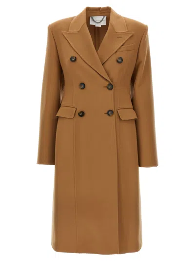 Stella Mccartney Beige Wool Coat