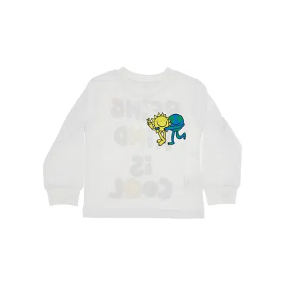 Stella Mccartney 'being Kind Is Cool' T-shirt Kids In White