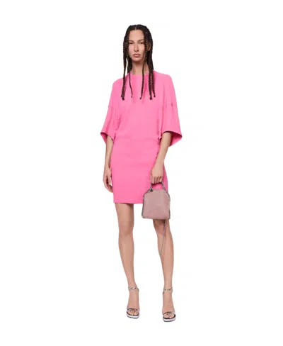 Stella Mccartney Bell-sleeve T-shirt Dress In Pink