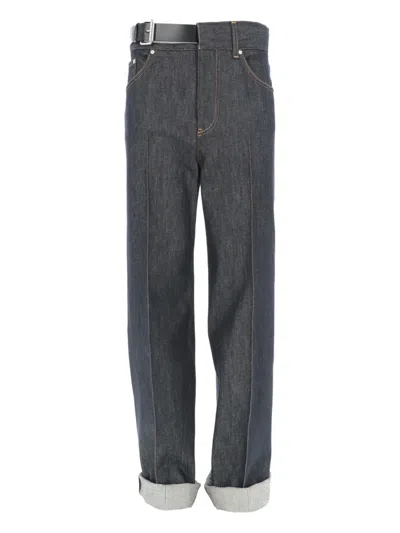 Stella Mccartney Belt Loops Jeans In Blue