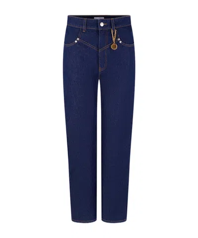 Stella Mccartney Belt Loop Jeans In Blue