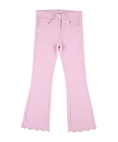 Stella Mccartney Kids' Belt Loop Jeans In Pink