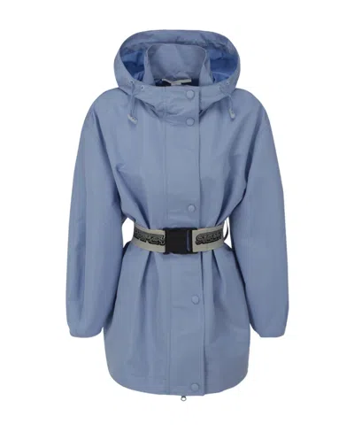 STELLA MCCARTNEY BELTED HOODED JACKET