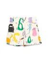 Stella Mccartney Graphic-print Shorts In Multicolour