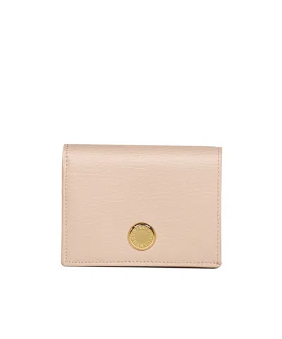 Stella Mccartney Bi-fold Wallet In Pink