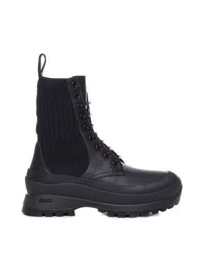 STELLA MCCARTNEY BIKER BOOTS WITH TRACE LACES