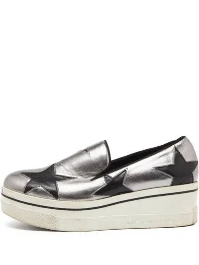 Pre-owned Stella Mccartney Binx Star Slip-on Sneakers