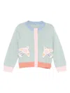 Stella Mccartney Bird-patch Cardigan In Multi