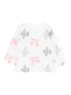 Stella Mccartney Bird-print Long-sleeve T-shirt In Multi