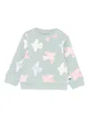 Stella Mccartney Bird-print Sweatshirt In Green