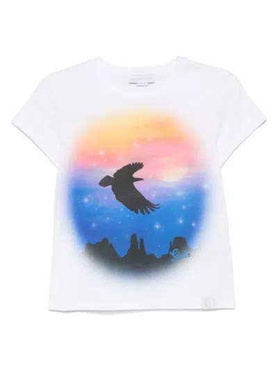STELLA MCCARTNEY BIRD-PRINT T-SHIRT