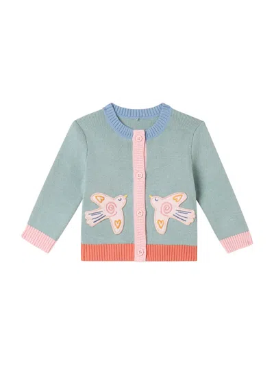 Stella Mccartney "birds" Shirt In Blue