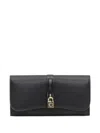 Stella Mccartney 라이더 패드락 디테일 지갑 In Black