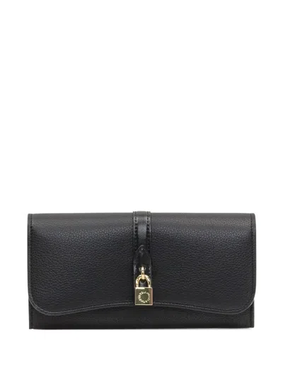 Stella Mccartney 라이더 패드락 디테일 지갑 In Black