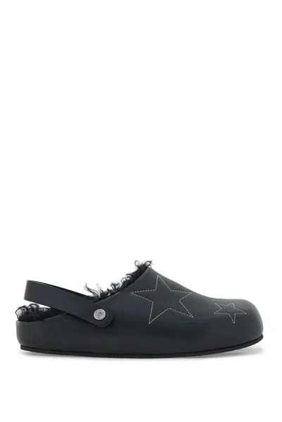 Stella Mccartney Elyse Alter Mat Slippers In Black