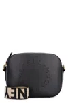 Stella Mccartney Black Alter Mat Mini Stella Logo Crossbody Bag