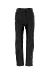 Stella Mccartney Alter Mat Faux Leather Trousers In Black