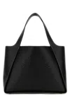Stella Mccartney Stella Mc Cartney Stella Logo Tote Bag In Black