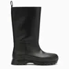 Stella Mccartney Black Trace Tubo Boots In Black