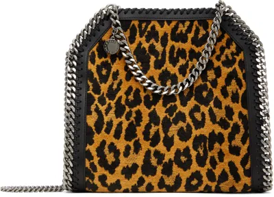 Stella Mccartney Black & Tan Leopard Falabella Mini Bag In 2018 Leopard