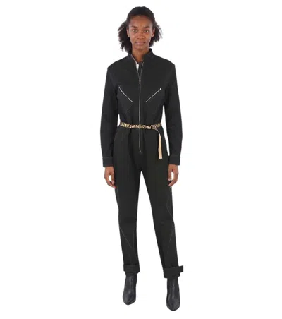 Stella Mccartney Black Band Collar Jumpsuit