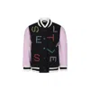 Stella Mccartney Logo-embroidered Bomber Jacket In Black