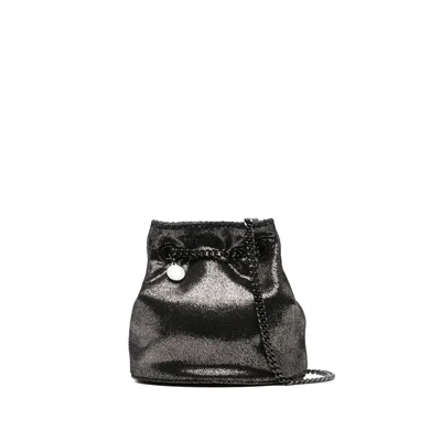 Stella Mccartney Black Bucket Bags