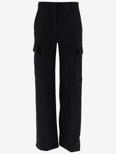 Stella Mccartney Black Cargo Pants