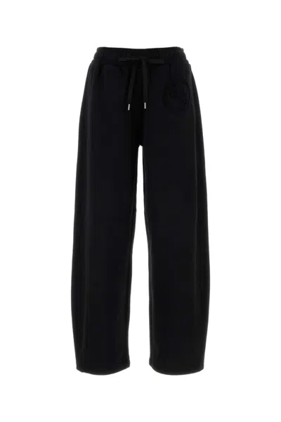 Stella Mccartney Black Cotton Joggers