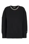Stella Mccartney Stella Mc Cartney Sweatshirt With Chain Detail In 1000