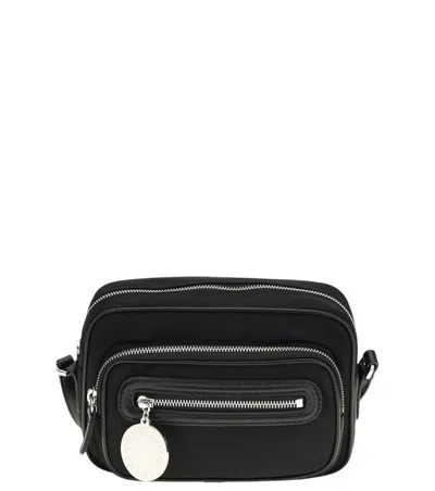 STELLA MCCARTNEY BLACK DARTMOOR SMALL CROSSBODY BAG