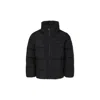 Stella Mccartney Logo-patch Padded Jacket In Black