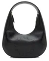 Stella Mccartney Black Eco Alter Nappa Perforated Logo Small Hobo (authentic  Pre-loved) In Black