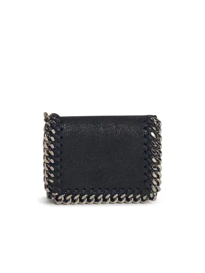 Stella Mccartney Black Eco Leather Wallet