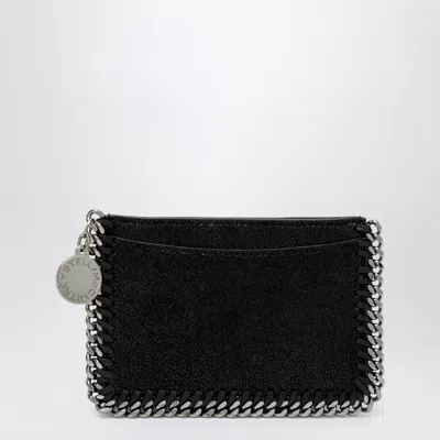 Stella Mccartney Black Falabella Card Holder