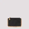 Stella Mccartney Falabella Zip Cardholder In Black