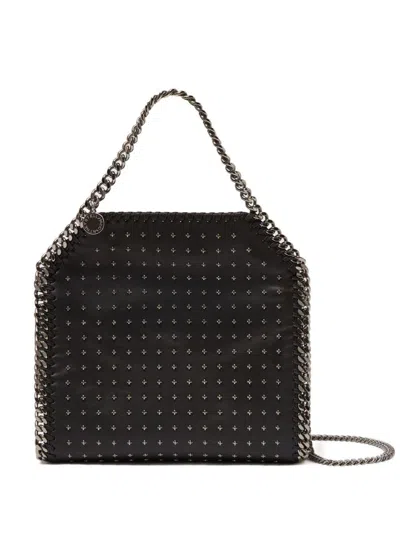 STELLA MCCARTNEY Black 'Falabella Star Studded' Tote Bag STELLA MCCARTNEY