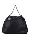 Stella Mccartney Black Falabella Tote Bag In Black