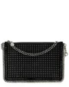 Stella Mccartney Black Faux Leather Studded Falabella Pochette (authentic Pre-loved) In Black