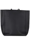 Stella Mccartney Black Faux Leather Superstellaheroes Tote (authentic Pre-  Loved)