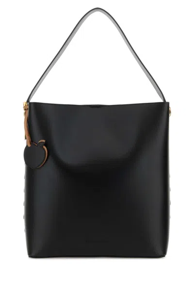 Stella Mccartney Black Frayme Tote Bag