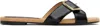 Stella Mccartney Black Gaia Brushed Alter Mat Sandals