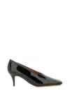 Stella Mccartney Square Toe Shoe In Black