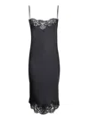 Stella Mccartney Lace Trim Midi Dress Backless